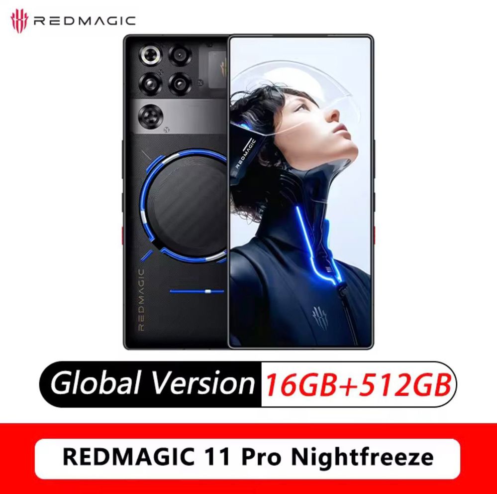 النسخة العالمية Redmagic 11 Pro NX809J Snapdragon 8 Elite_thumbnail_0